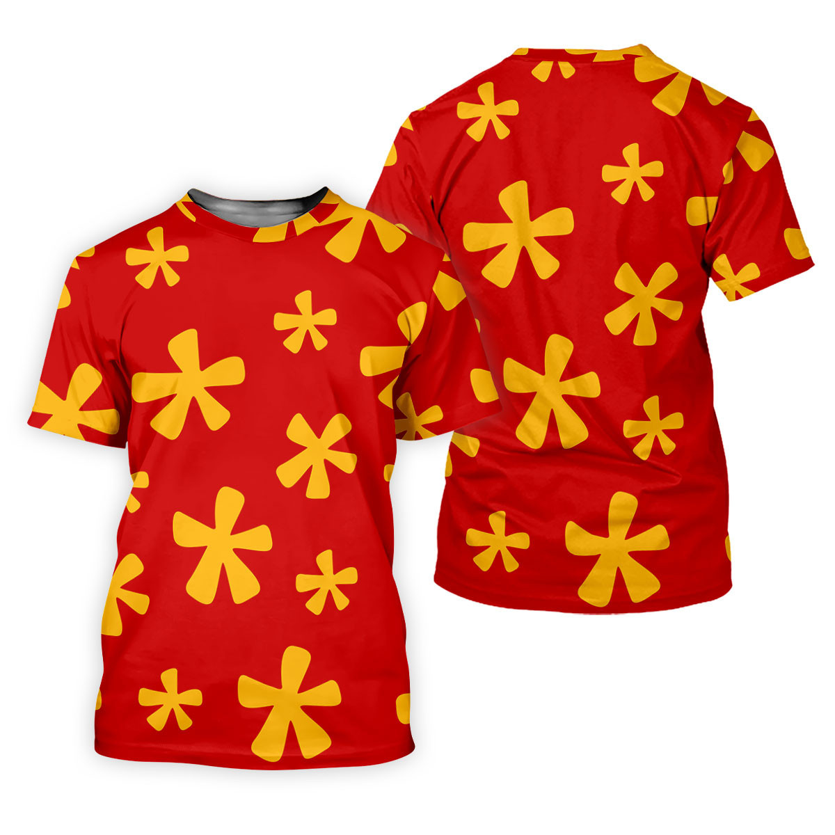Red Hawaiian Floral Sleeveless Golf Polo, Women's Sleeveless Golf Shirt, Golf Polo For Women SH818