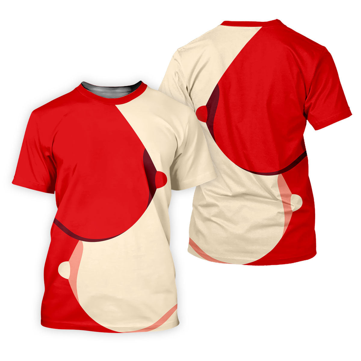 Funny Boobs Design Hawaiian Golf Shirt, Dirty Humor Women's Golf Shirt, Hawaiian Golf Shirt, Golf Polo For Women SH818