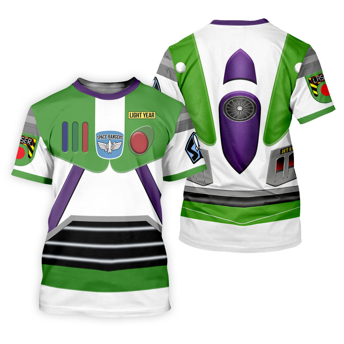 Sci Fi Space Ranger Costume Hawaiian Golf Shirt, Golf Polo For Women, Printed Golf Shirt SH818