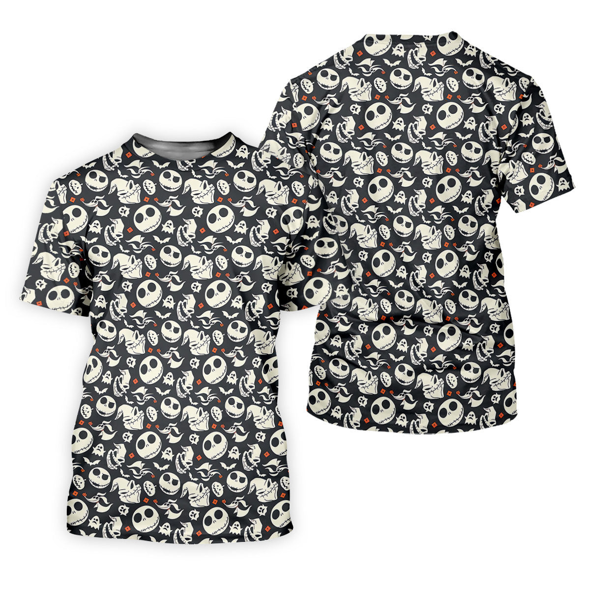 Nightmare Skull Women's Golf Tops, Horror Pattern Ladies Golf Polos, Halloween Golf Shirt SH818