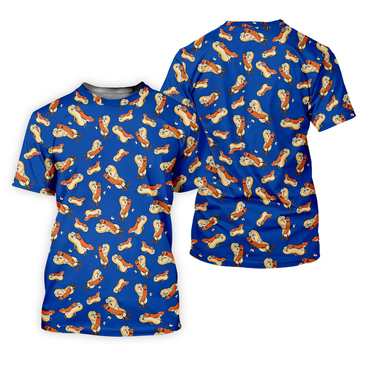 Sausage And Bun Naughty Couple Fun Golf Shirt, Polo Shirts For Men, Valentine Couple Gift, Golf Gift For Men SH818