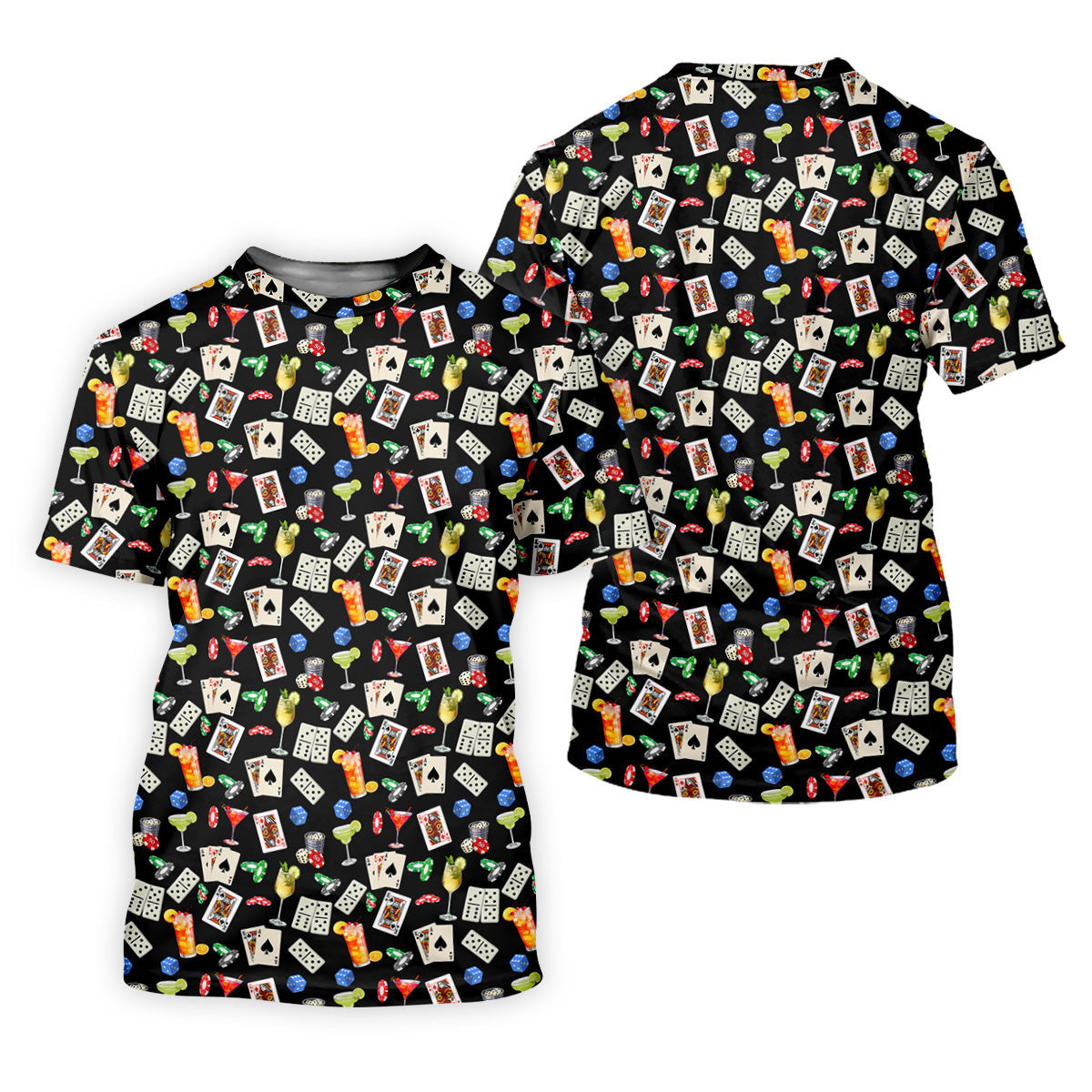 Slot Machine Lucky Shirt, Fun Men's Golf Polos, Hawaiian Golf Shirts, Golfing Apparel SH818