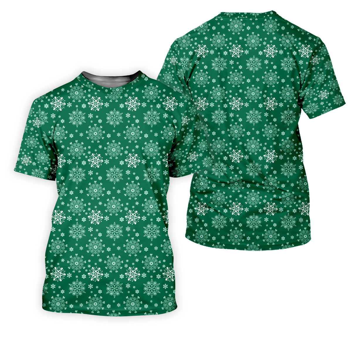 Dirty Funny Adult Humor Snowflakes Green Golf Shirt, Fun Men's Golf Polos, Christmas Golf Shirt, Polo Shirts For Men SH818
