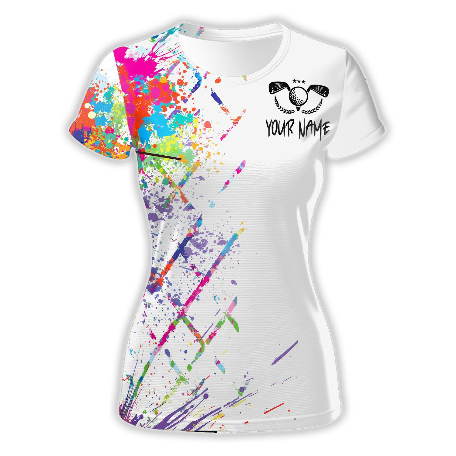 Swing Swear Drink Repeat Custom Womens Golf Polo Shirt, Golfing Apparel, Womens Golf Gifts SH818