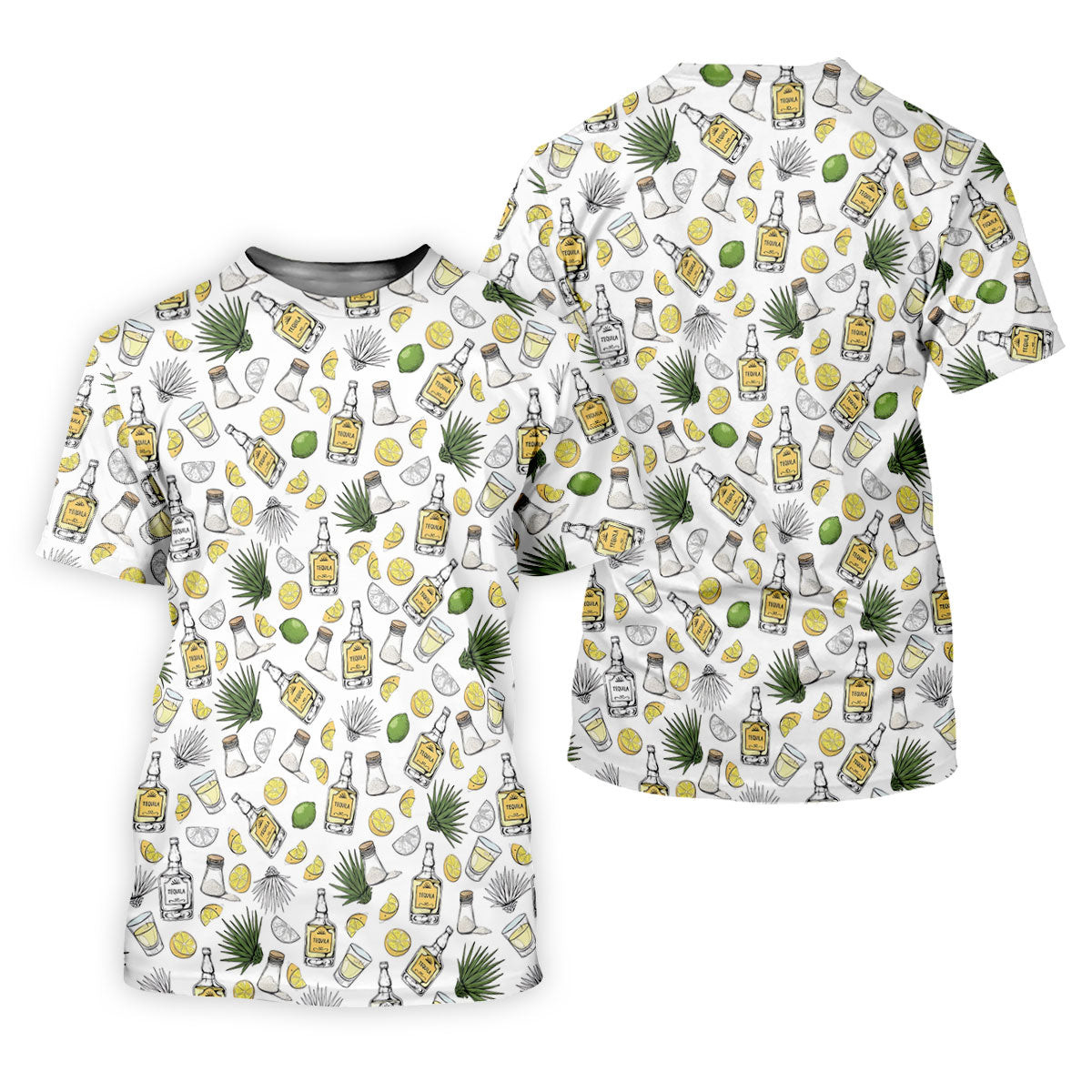 Tequila Lime Salt Cinco De Mayo Celebration Ladies Golf Tops, Drinking Party Golf Shirt For Women SH818
