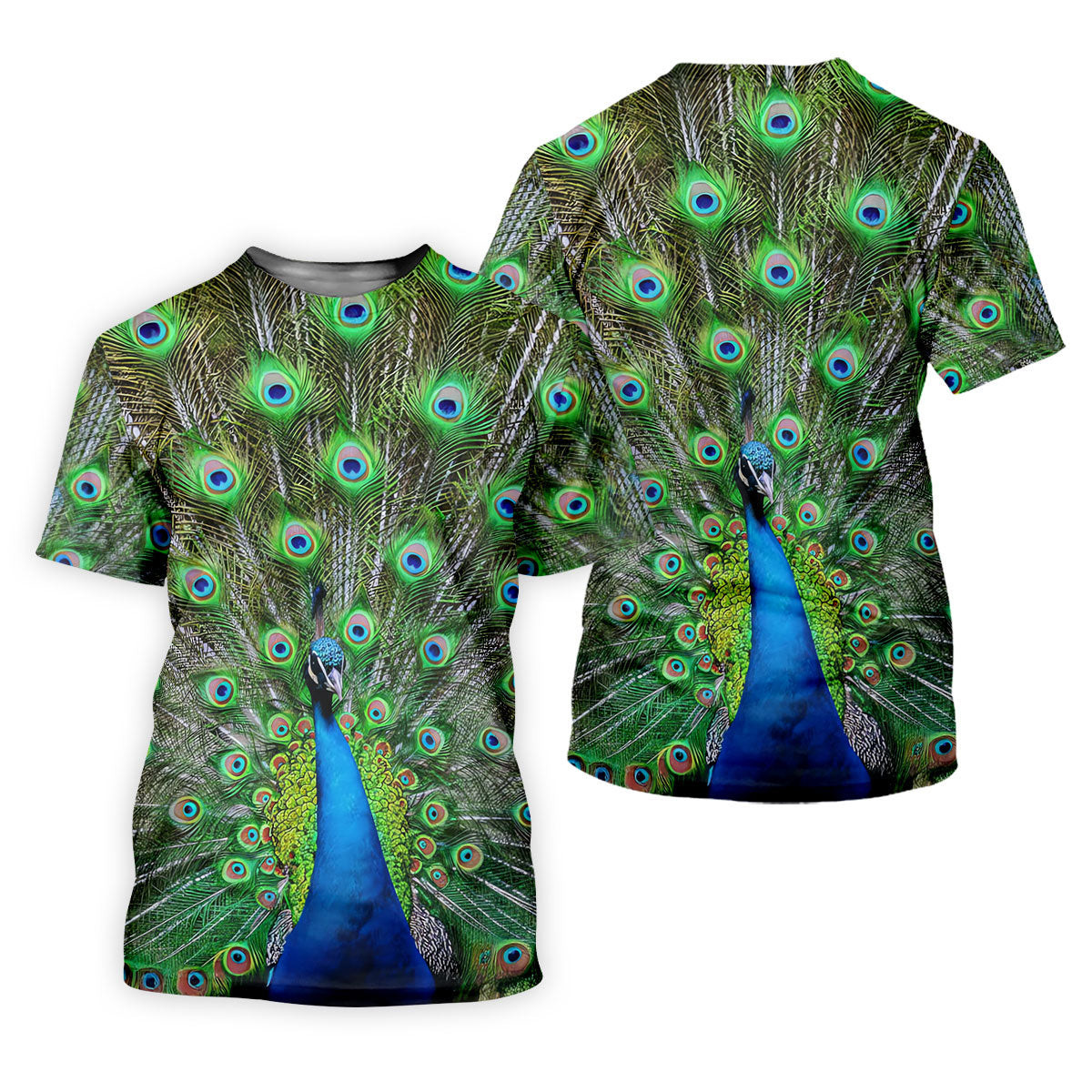 The Peacock Unique Golf Shirt, Golf Tops For Men, Golf Shirts For Men, Polo Shirts For Men SH818