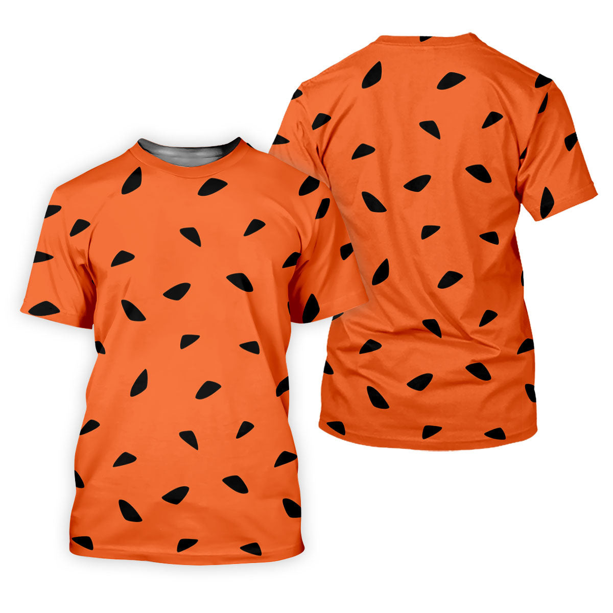 Watermelon Slice Polo Shirt, Orange Summer Design, Golf Shirts For Men SH818