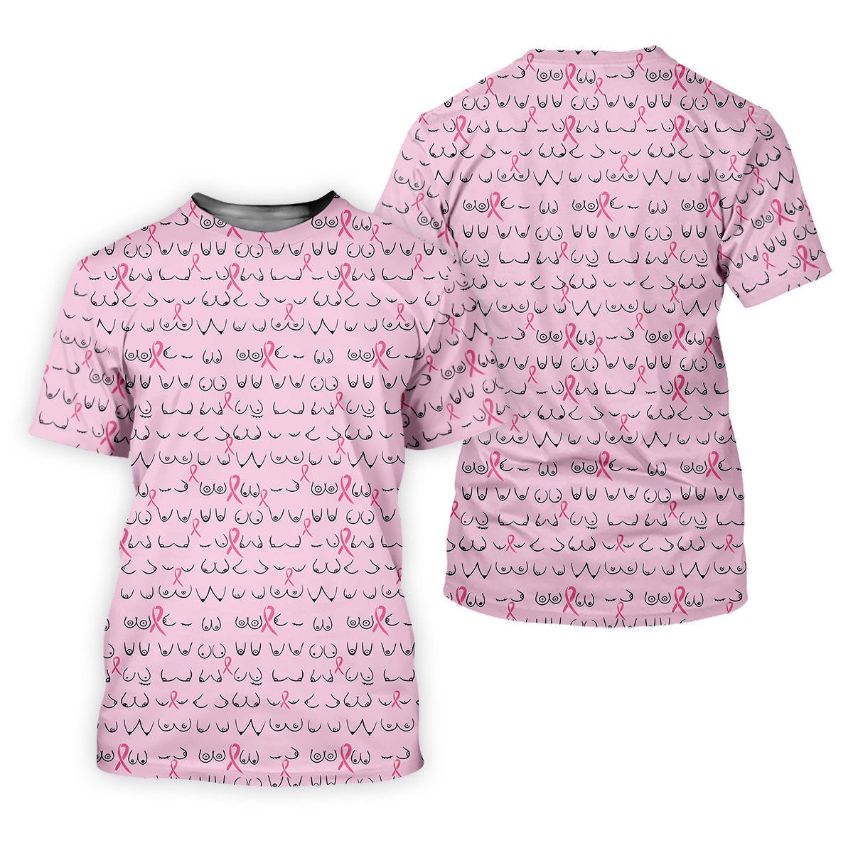 Breast Cancer Golf Shirt, Pink Golf Shirt Men, Fun Golf Shirts For Men, Cute Golf Shirt, Fun Golf Shirt SH818
