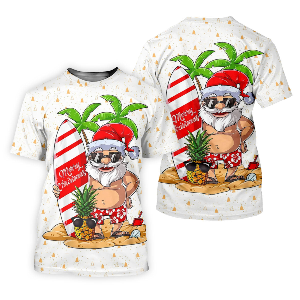 Women's Vacation Mode Santa Golf Shirt, Christmas Golf Shirt, Women's Golf Apparel SH818