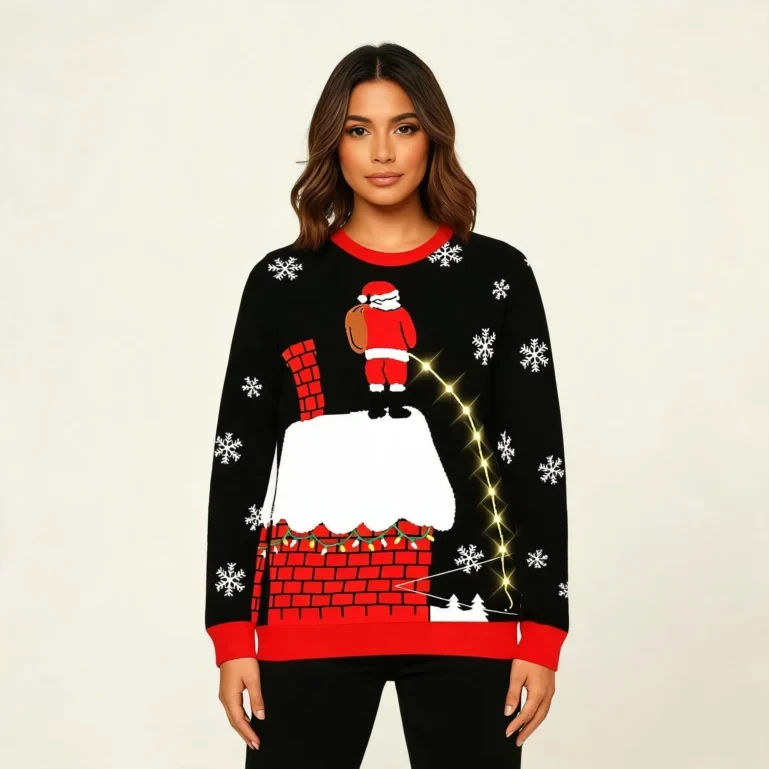 Funny Santa Christmas Ugly Sweater Funny Xmas Clothing Xmas Present UGLY926