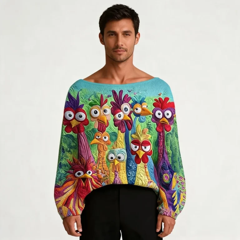 Turkey Thanksgiving Sweater Turkey Family Merch Thanksgiving Gifts UGLY926