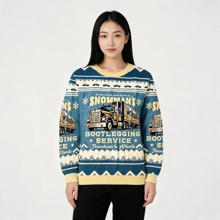 Snowmans Bootlegging Service Ugly Sweater Xmas Outfits Christmas Gift UGLY926