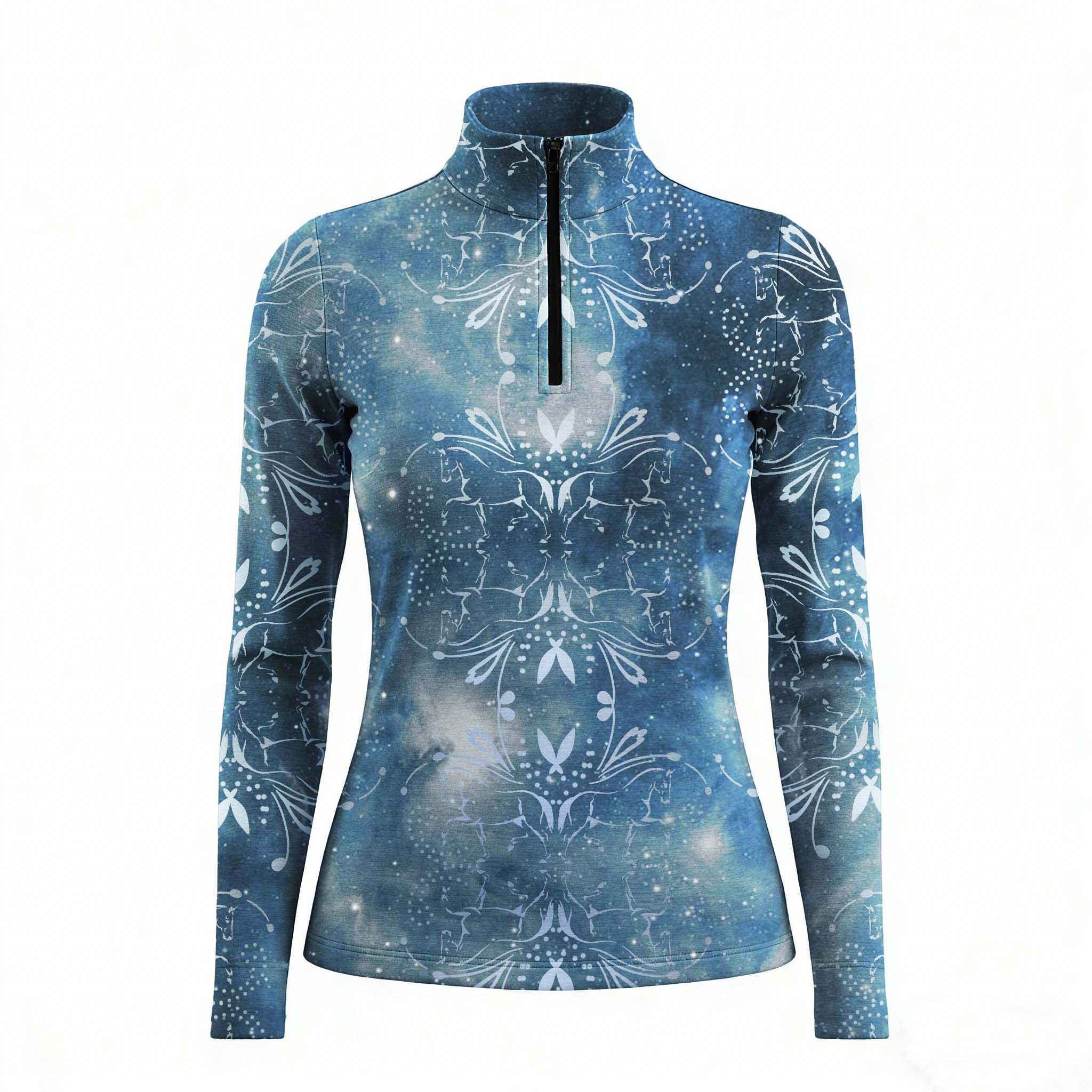 Celestial Equestrian Quarter-Zip Top RIDING927