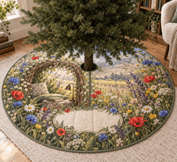 Wildflower Reading Nook Tree Skirt TREEK101