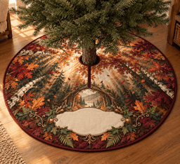 Autumn Canopy Host Thank You Tree Skirt TREEK101
