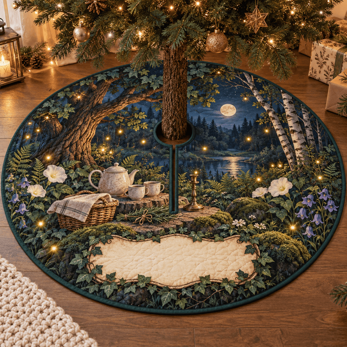 Firefly Clearing Host Thank You Tree Skirt TREEK101