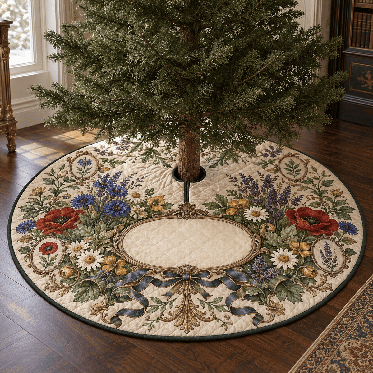 Wildflower Collector Birthday Tree Skirt TREEK101