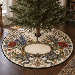 Wildflower Collector Birthday Tree Skirt TREEK101