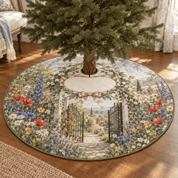 Wildflower Host Gift Tree Skirt TREEK101