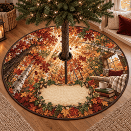 Autumn Canopy Reading Nook Tree Skirt TREEK101