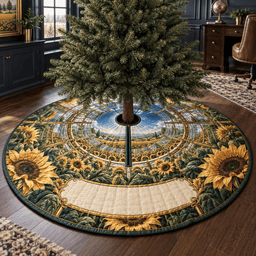 Sunflower Observatory Tree Skirt TREEK101
