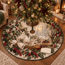 Wild Berry Host Thank-You Tree Skirt TREEK101