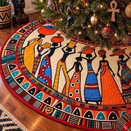 Ancestral Grace Christmas Tree Skirt - Made to Order TREEK101