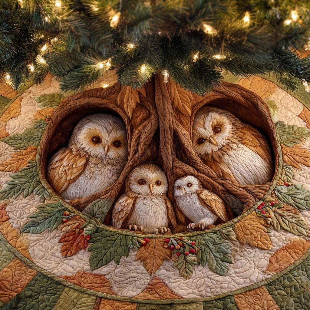 Hearthside Nest Christmas Tree Skirt - Made to Order TREEK101