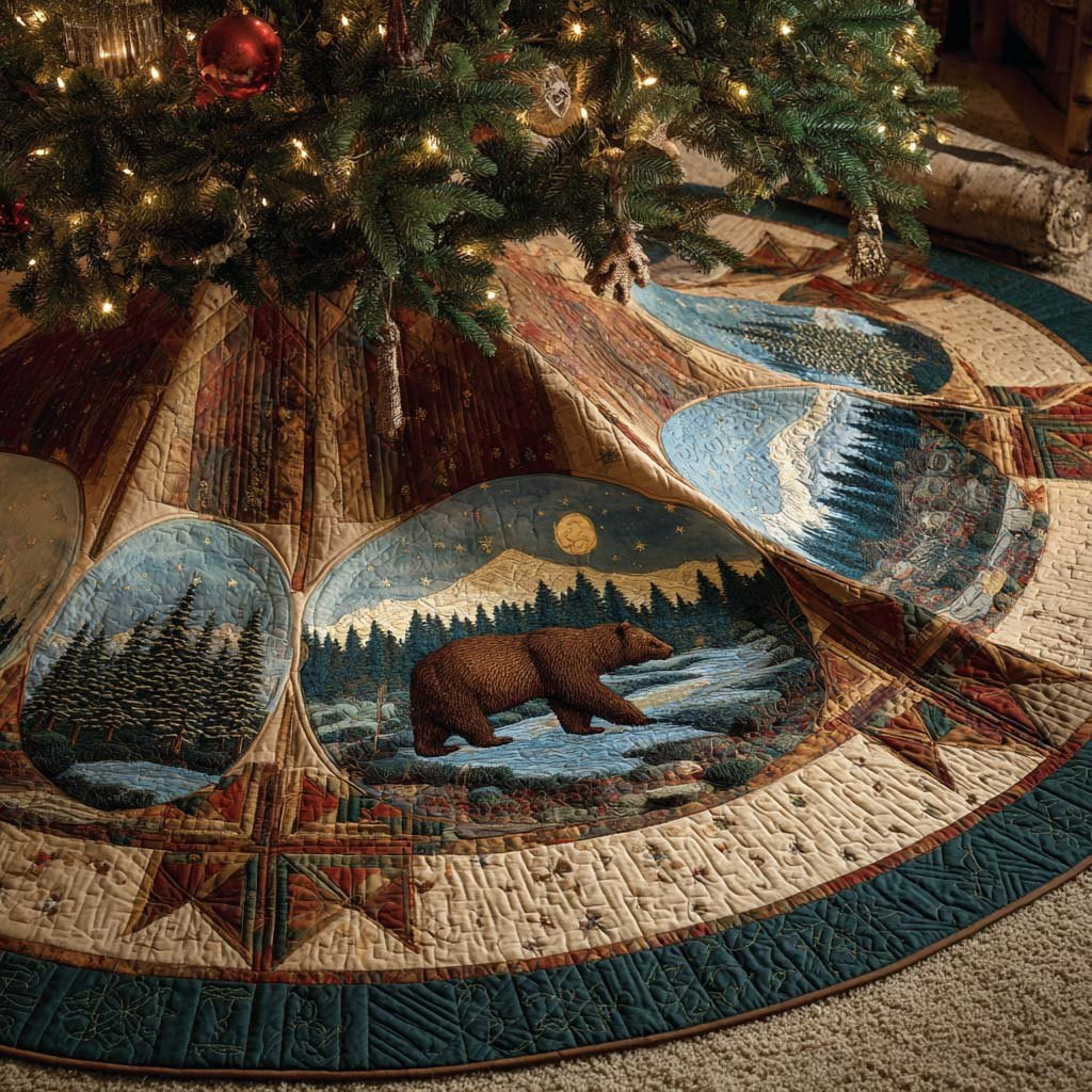 Wildwood Spirit Christmas Tree Skirt - Made to Order TREEK101