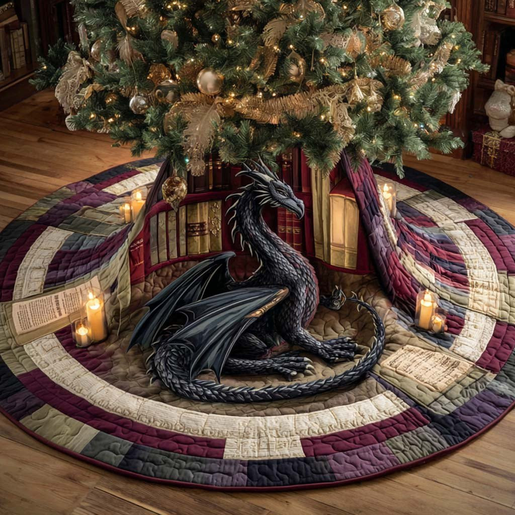 Emberrest Sanctuary Christmas Tree Skirt - Made to Order TREEK101
