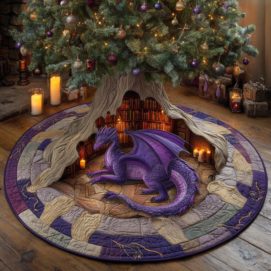 Lorekeeper Haven Christmas Tree Skirt - Made to Order TREEK101
