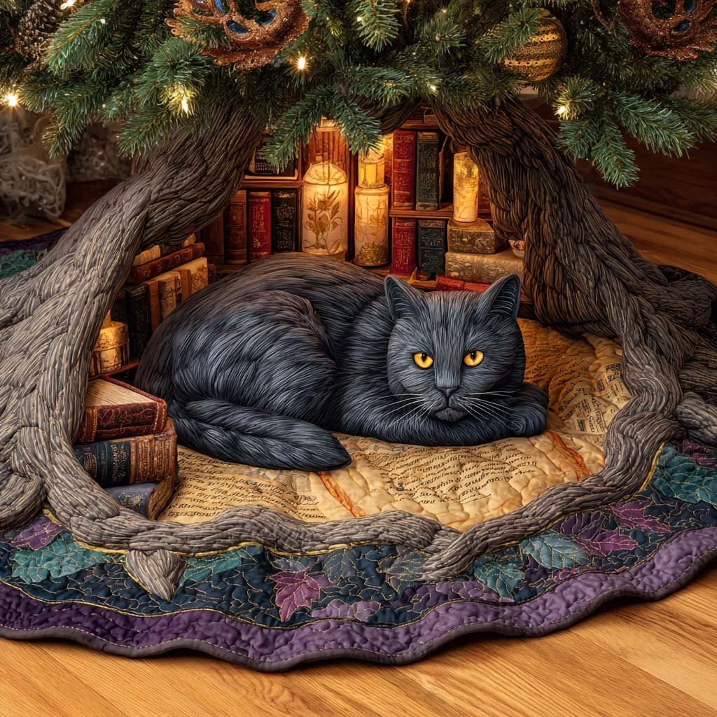 Scholar Christmas Tree Skirt - Made to Order TREEK101