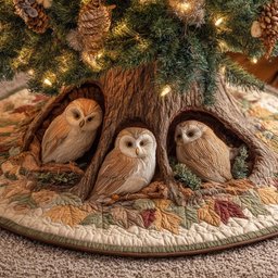 Hearth Guardians Christmas Tree Skirt - Made to Order TREEK101