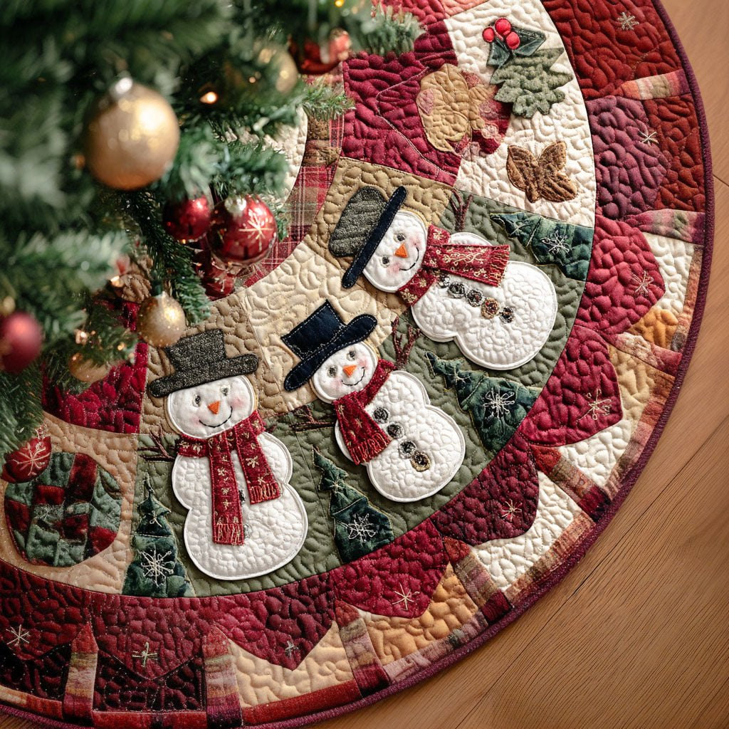 Winter Jolly Lane Christmas Tree Skirt - Made to Order TREEK101