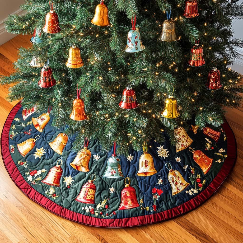 Starry Tones Christmas Tree Skirt - Made to Order TREEK101