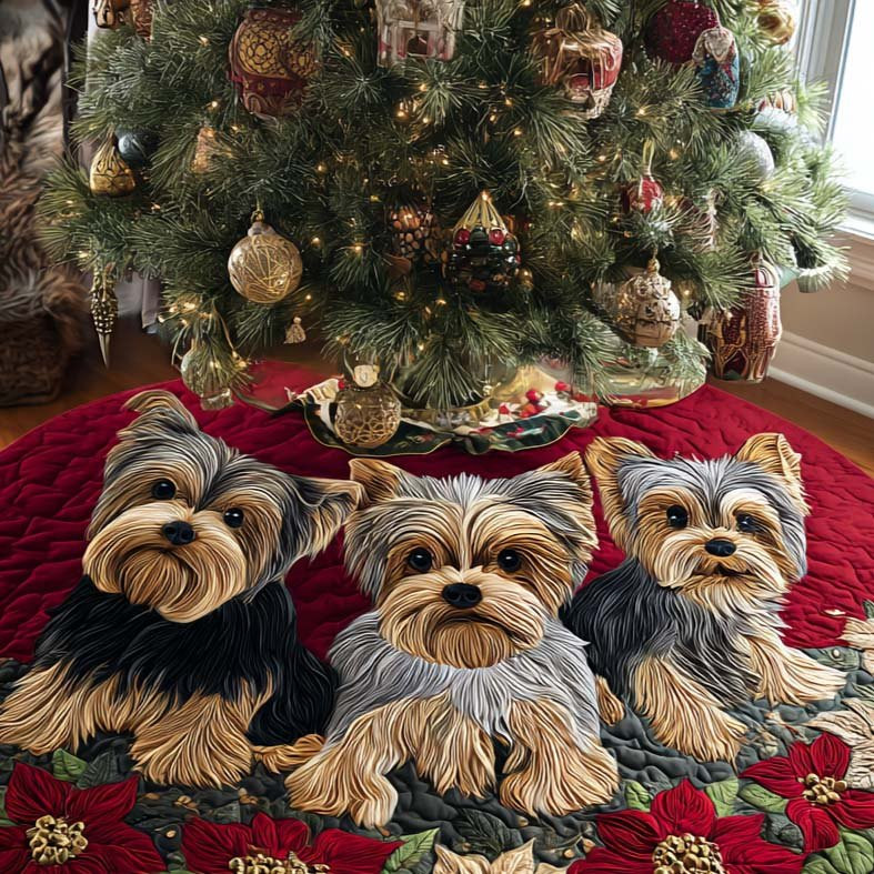 Tiny Joy Christmas Tree Skirt - Made to Order TREEK101