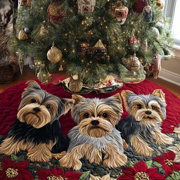 Tiny Joy Christmas Tree Skirt - Made to Order TREEK101