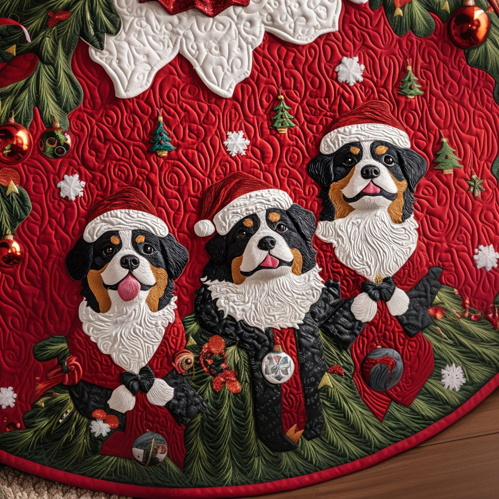 Winter Trekker Christmas Tree Skirt - Made to Order TREEK101