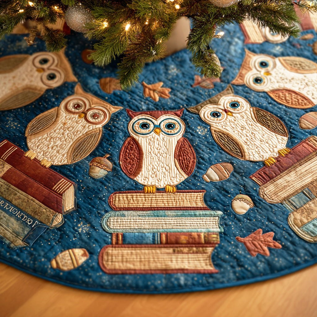 The Silent Reader Christmas Tree Skirt - Made to Order TREEK101