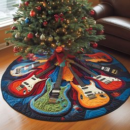 Sonic Blast Christmas Tree Skirt - Made to Order TREEK101