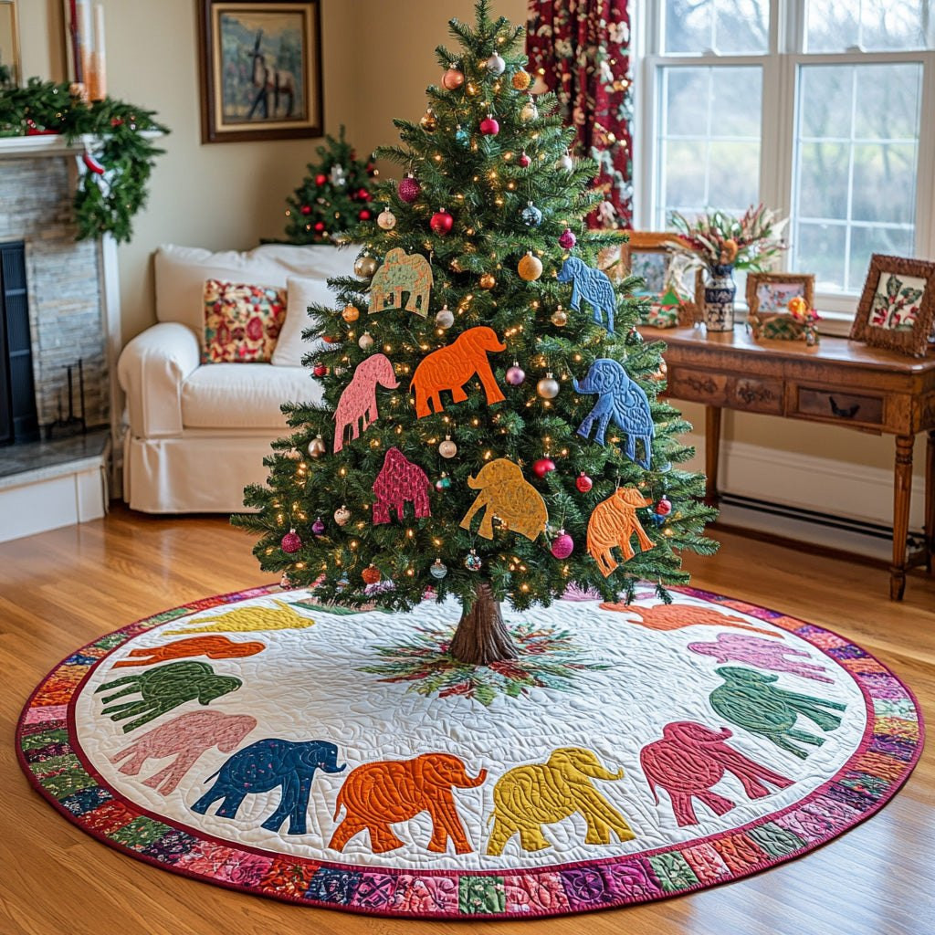 Winter Trunks Christmas Tree Skirt - Made to Order TREEK101