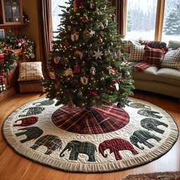 Trunk of Joy Christmas Tree Skirt - Made to Order TREEK101