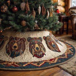 Wisdom Totem Ring Christmas Tree Skirt - Made to Order TREEK101