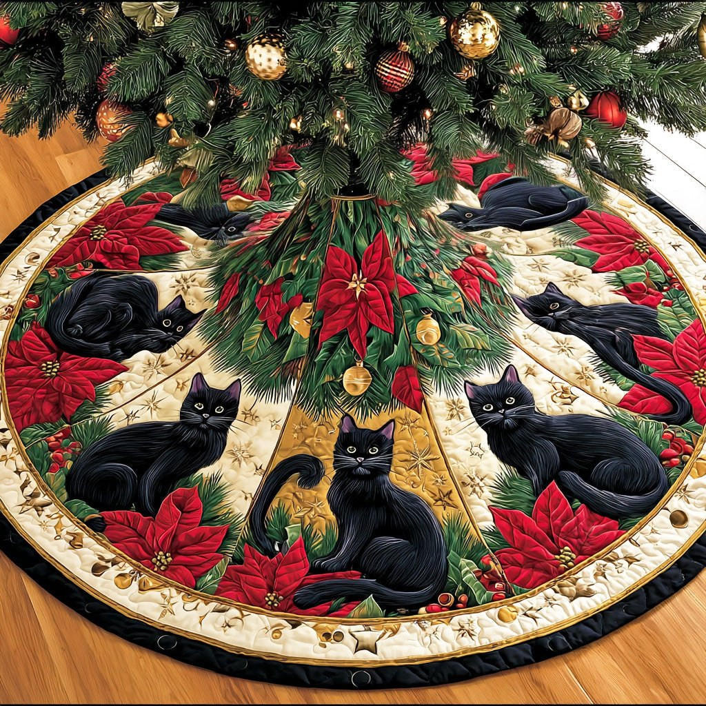 Whispering Moon Christmas Tree Skirt - Made to Order TREEK101