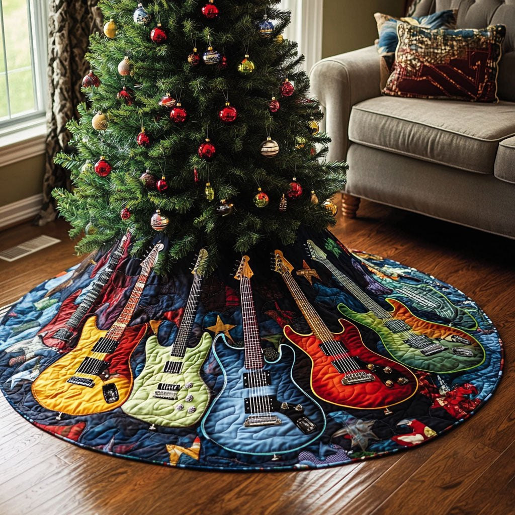 Strum Vision Christmas Tree Skirt - Made to Order TREEK101