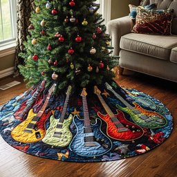 Strum Vision Christmas Tree Skirt - Made to Order TREEK101