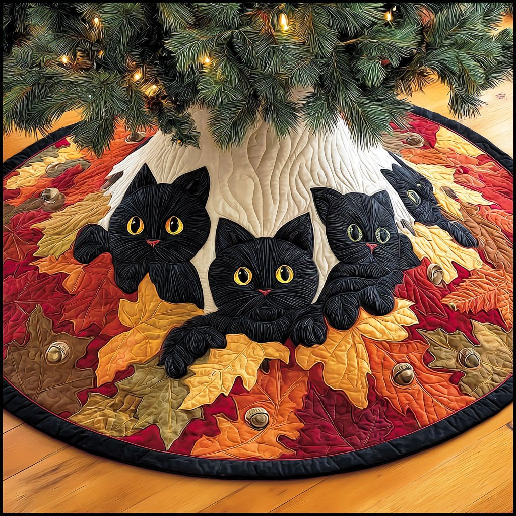 Mystic Path Christmas Tree Skirt - Made to Order TREEK101
