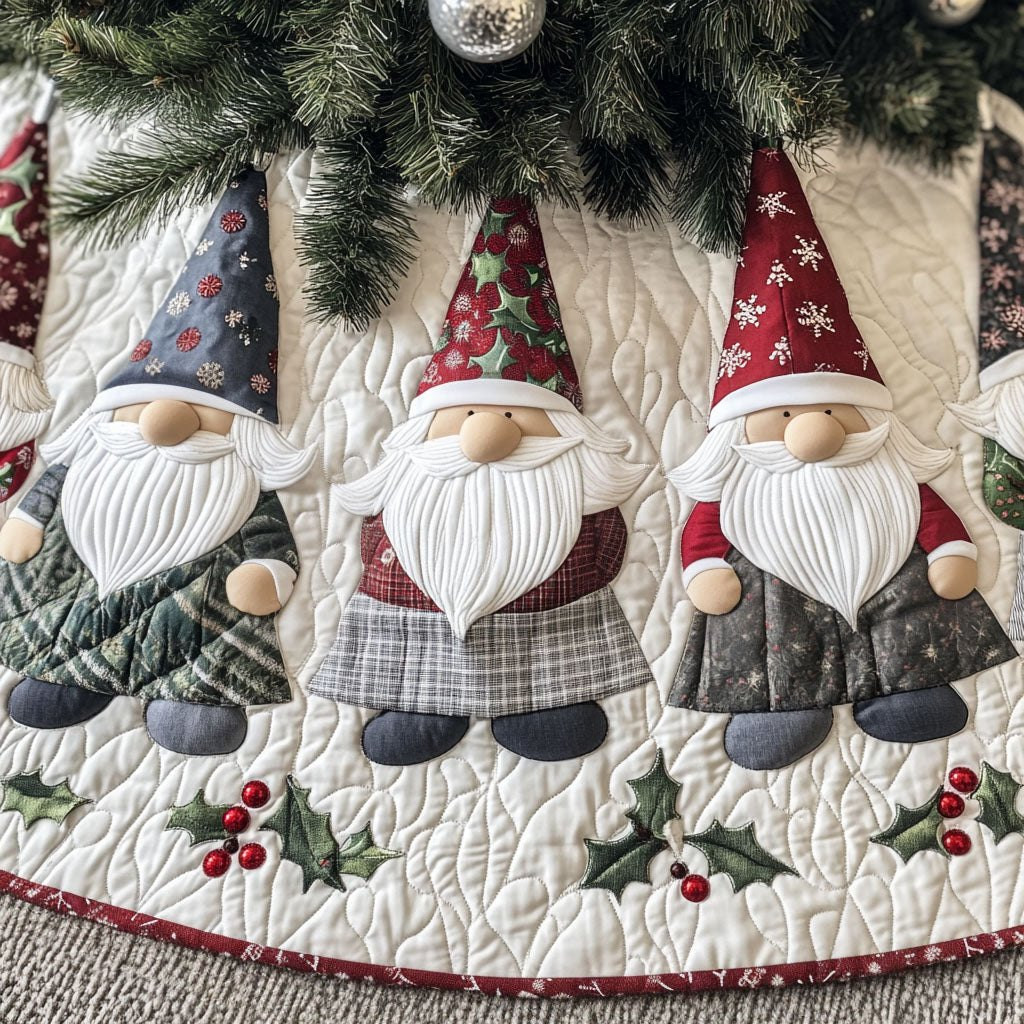 Mistletoe Mates Christmas Tree Skirt - Made to Order TREEK101