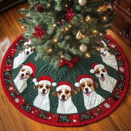 Russell Charm Christmas Tree Skirt - Made to Order TREEK101