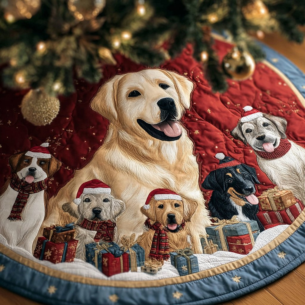 Labrado Charm Christmas Tree Skirt - Made to Order TREEK101
